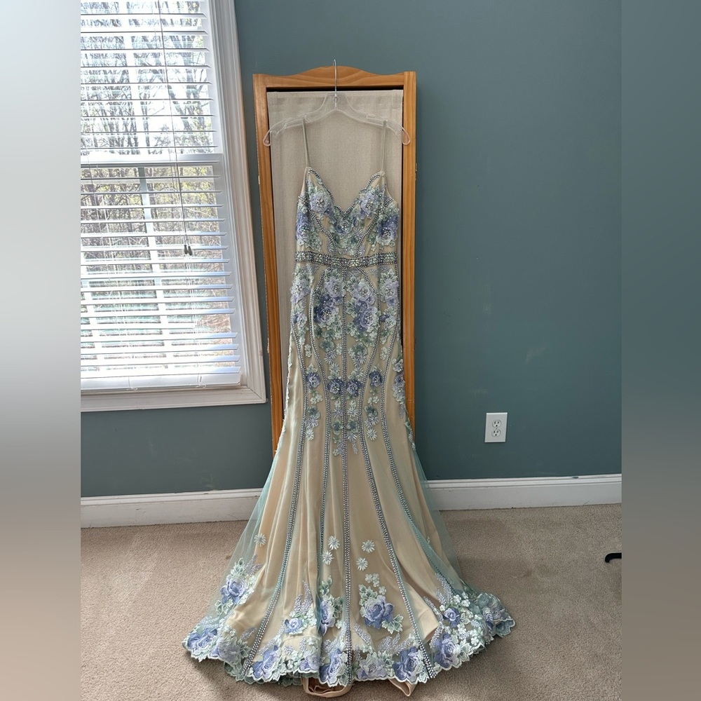 NWT Jovani Floral Prom Dress
